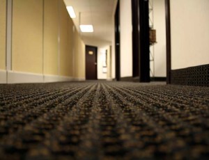 cord carpet office corridor