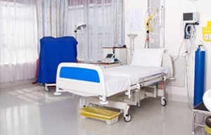 hospital ward hygienic resin flooring